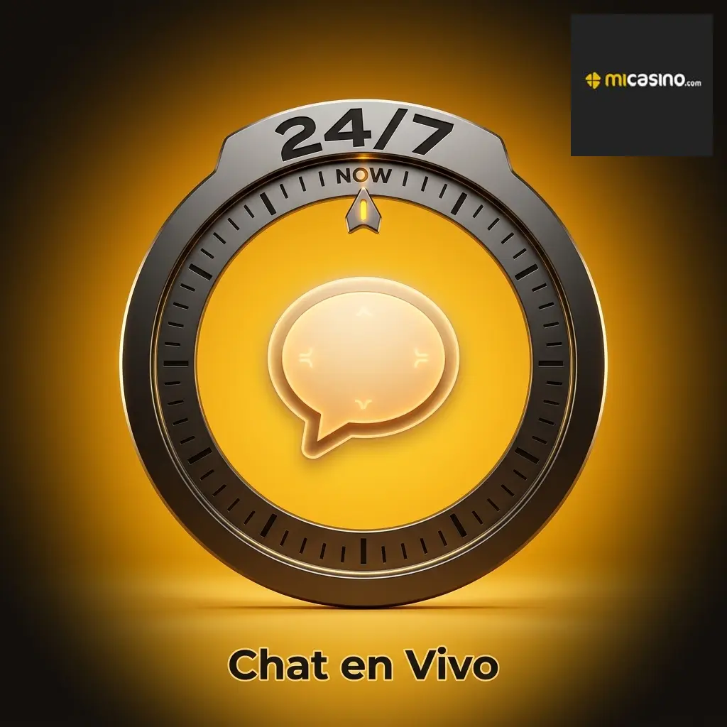 Soporte de chat en vivo 24/7 en Micasino para asistencia técnica y dudas operativas en tiempo real