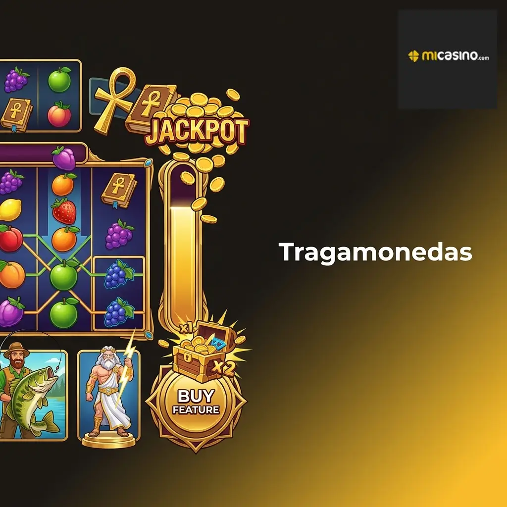 Tragamonedas en Micasino con Megaways, jackpots progresivos y RTP superior al 96% para jugadores peruanos
